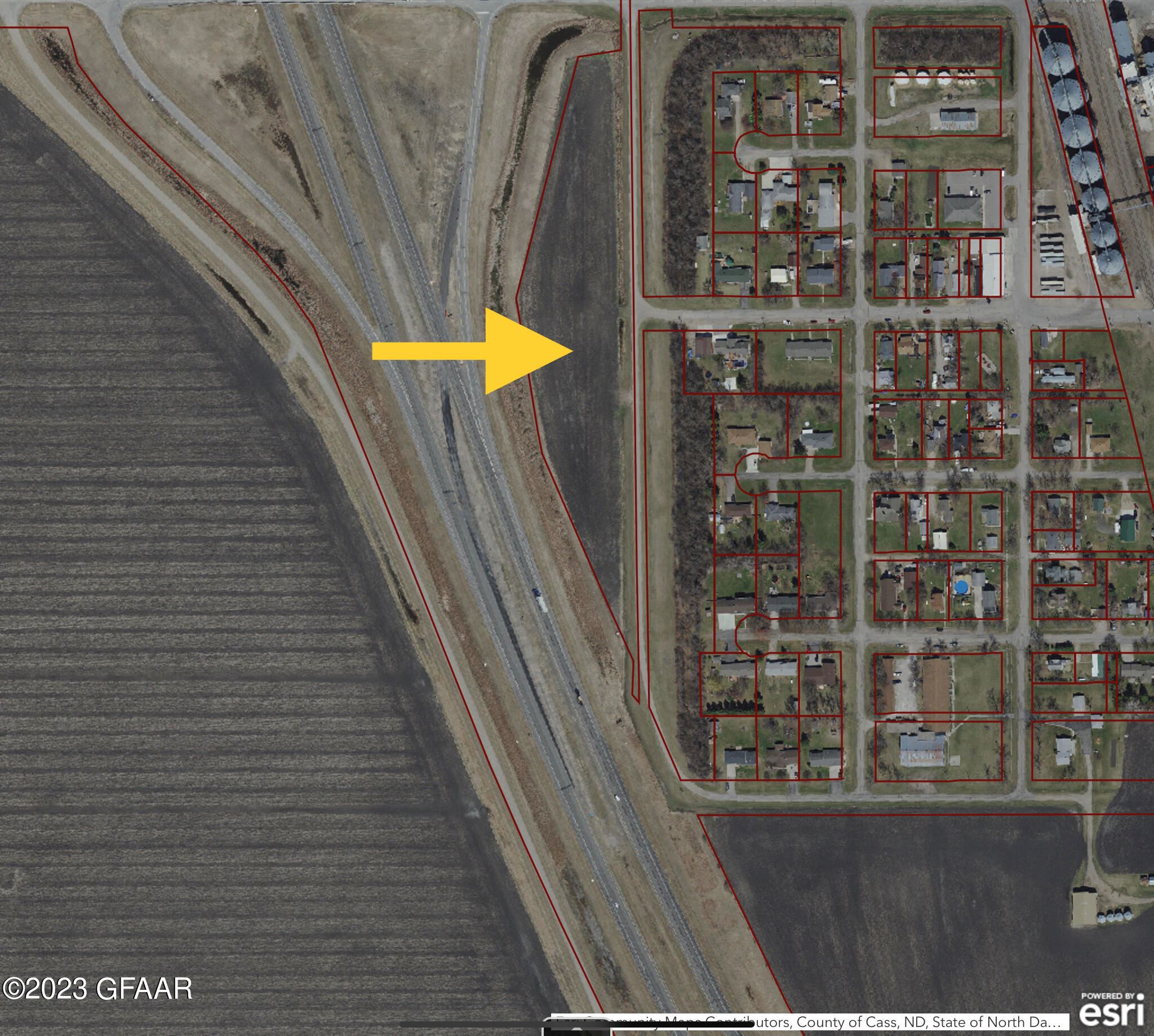 Park Street I-29 frontage, Grandin